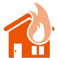 火災、落雷破裂・爆発